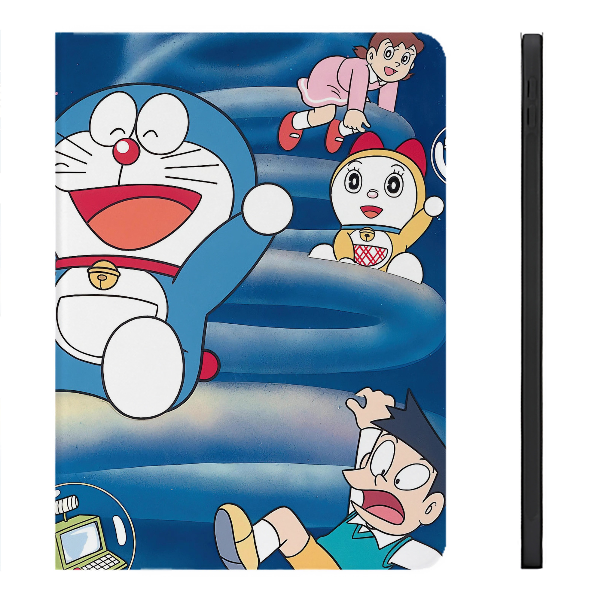 （画像用） ドラえもん Doraemon IPadケース ペンホルダー付き ブックスタイルデザイン